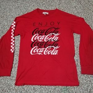 Longsleeve Coca cola shirt